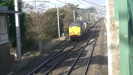 DRS 37602 tnt 37605. Heysham Nukes 6C51 & 6C52. 17/10/13