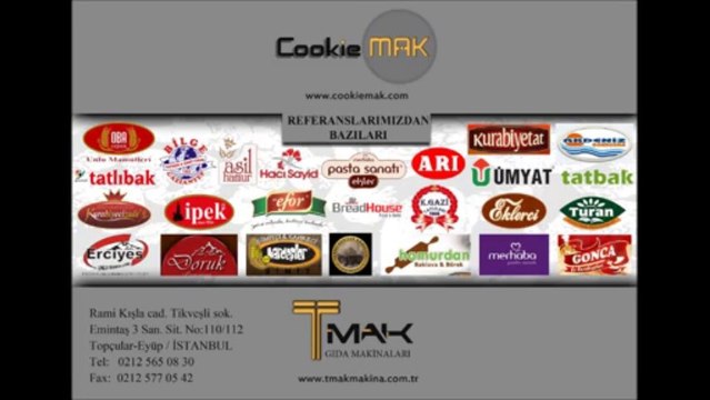 TMAK - Kuru Pasta ve Kurabiye Makinaları ,Kalp Şeklinde Tel Kesme