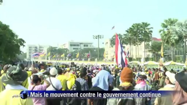 Thaïlande: 100.000 manifestants anti-gouvernement à Bangkok