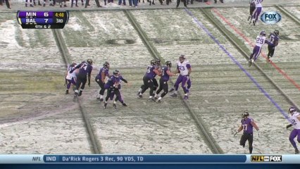 Vikings defense, 4th down failed