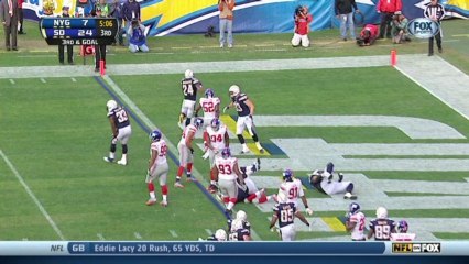 RB Mathews, 1-yd, run, TD