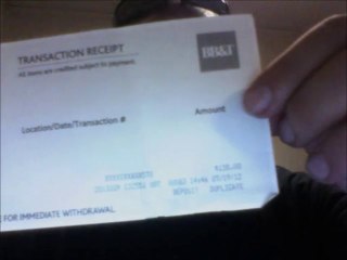 Money Proof Video with New Credit History, http://www.newcredithistory.net