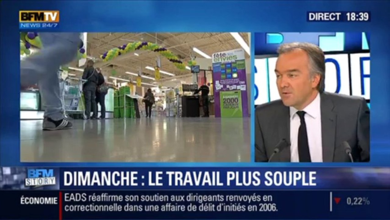 Passage media - Travail dominical