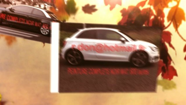 Audi A1 noir mat, Audi A1 noir mat, Audi noir mat, Audi A1 Covering noir mat, audi A1 peinture noir mat, Audi A1 noir mat