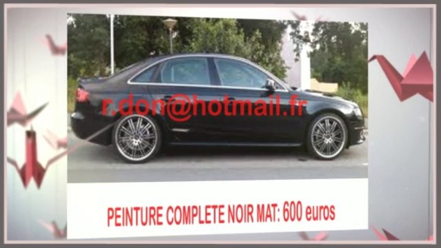 Audi A4 noir mat, Audi A4 noir mat, Audi noir mat, Audi A4 Covering noir mat, audi A4 peinture noir mat, Audi A4 noir mat