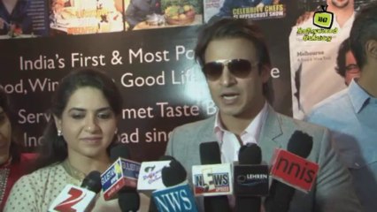 Vivek Oberoi & Asmit Patel at Food & Wine Show