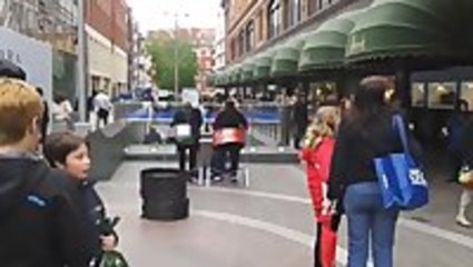 Clashing Street Musicians