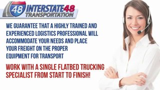 Flatbed Trucking Service by Interstate 48