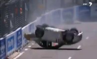 The most lucky race driver ever seen!! Multiple accidents car crash on race..