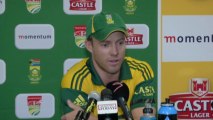 Emotional victory for de Villiers' South Africa