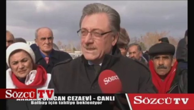 Sincan'da Mustafa Balbay bekleyişi