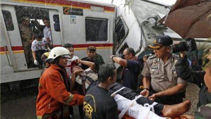 Indonesia train crash claims fatalities