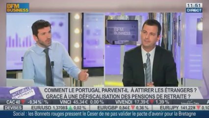 Jean Pierre Pinheiro chez BFM Business TV- Directeur OT Portugal en France- Les retraités au Portugal