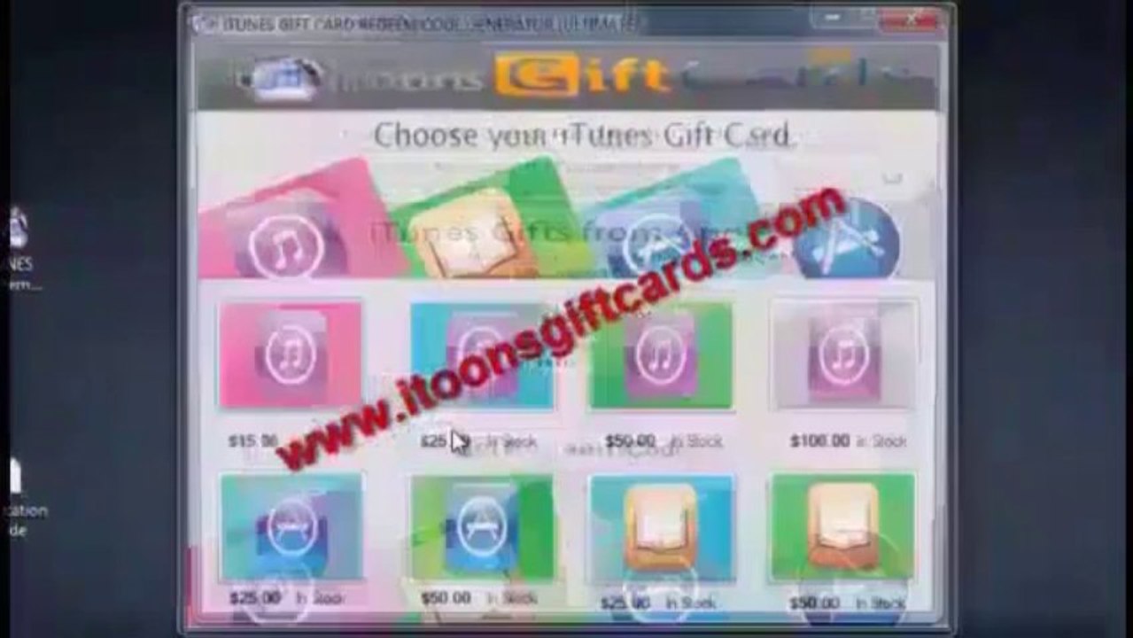 Itunes Gift Card Generator 2013 [Updated  December 2013]