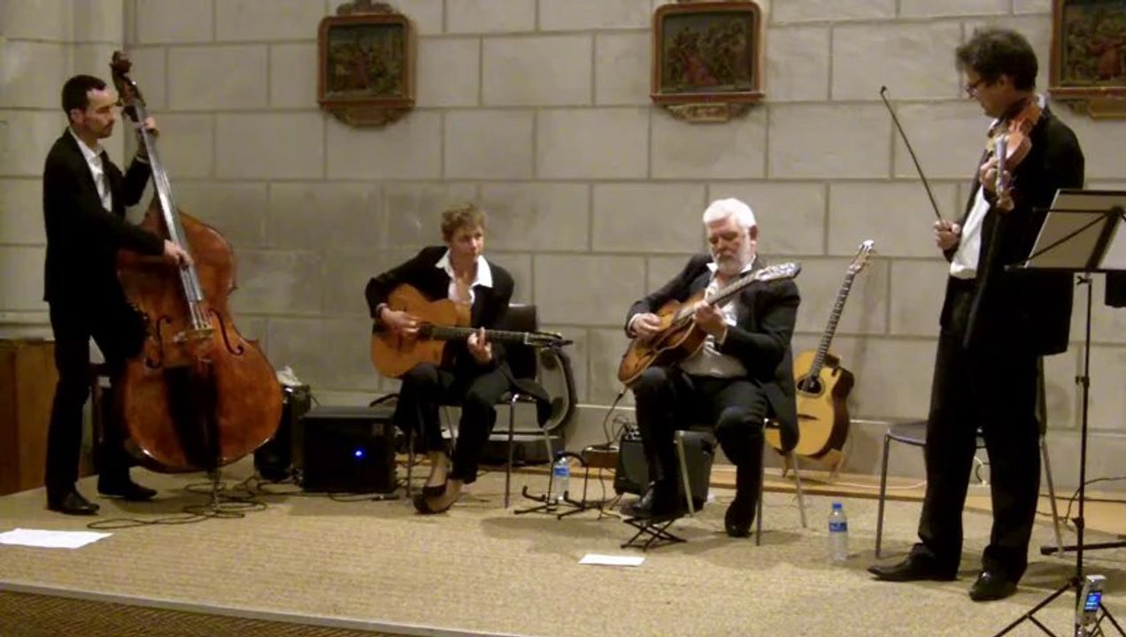 Jazz manouche quartet concert extrait_6