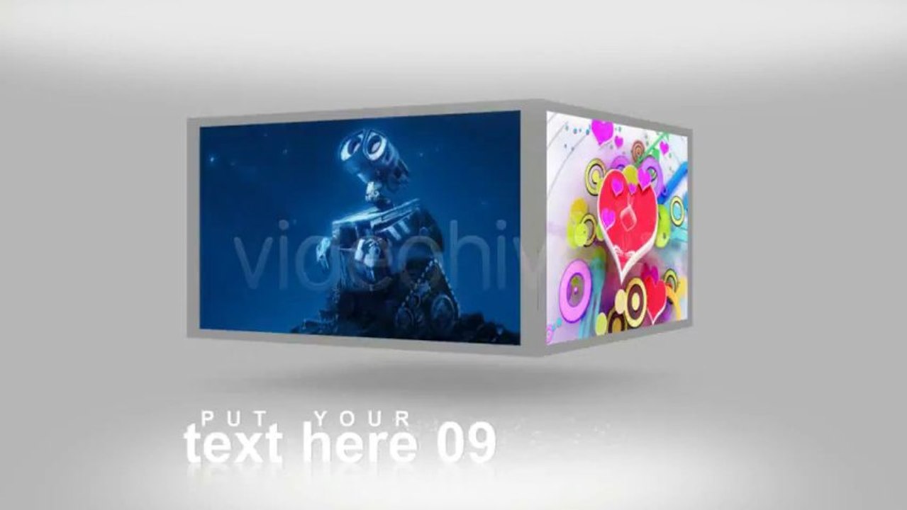 3D Video Display - After Effects Template