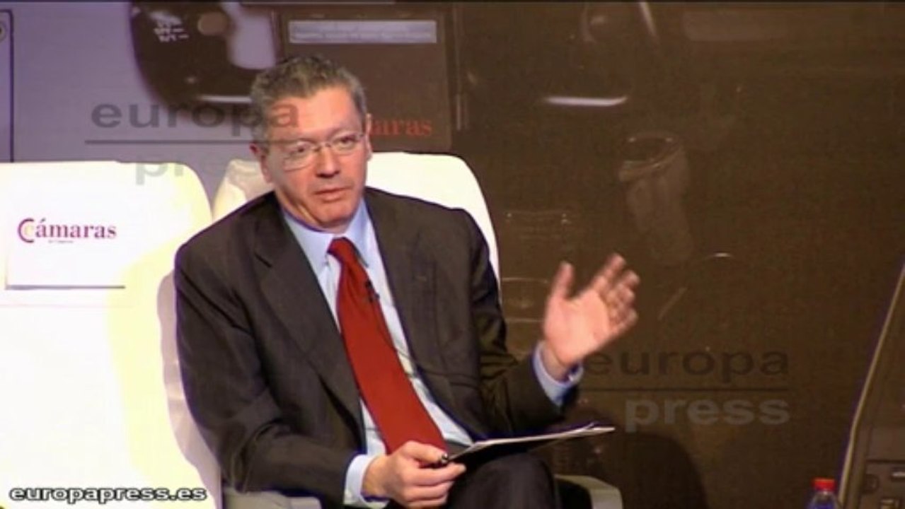 Gallardón:"Las cámaras de comercio pueden ser mediadores"