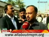 MQM leader attend funeral prayer of Syed Iftikhar Abbas Jafri in North Nazimabad Karachi