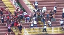 Violent Riots At Atlético Paranaense & Vasco da Gama Game in Brazil