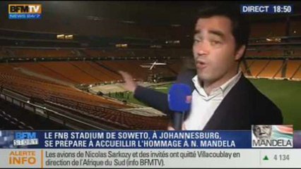 BFM Story: les cérémonies en hommage à Nelson Mandela - 09/12