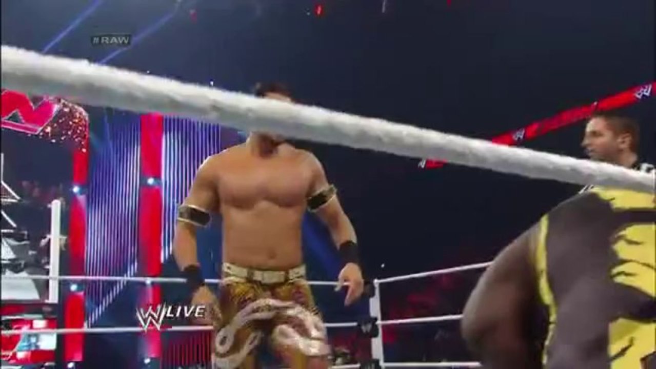 Mark Henry vs. Fandango  Raw WWF