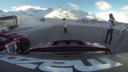 Trophée Andros épreuve de Val Thorens - caméra embarquée Olivier Panis - Mazda 3