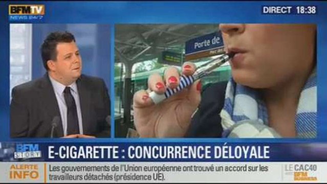 BFM Story: la cigarette électronique: une concurrence déloyale selon la justice - 09/12