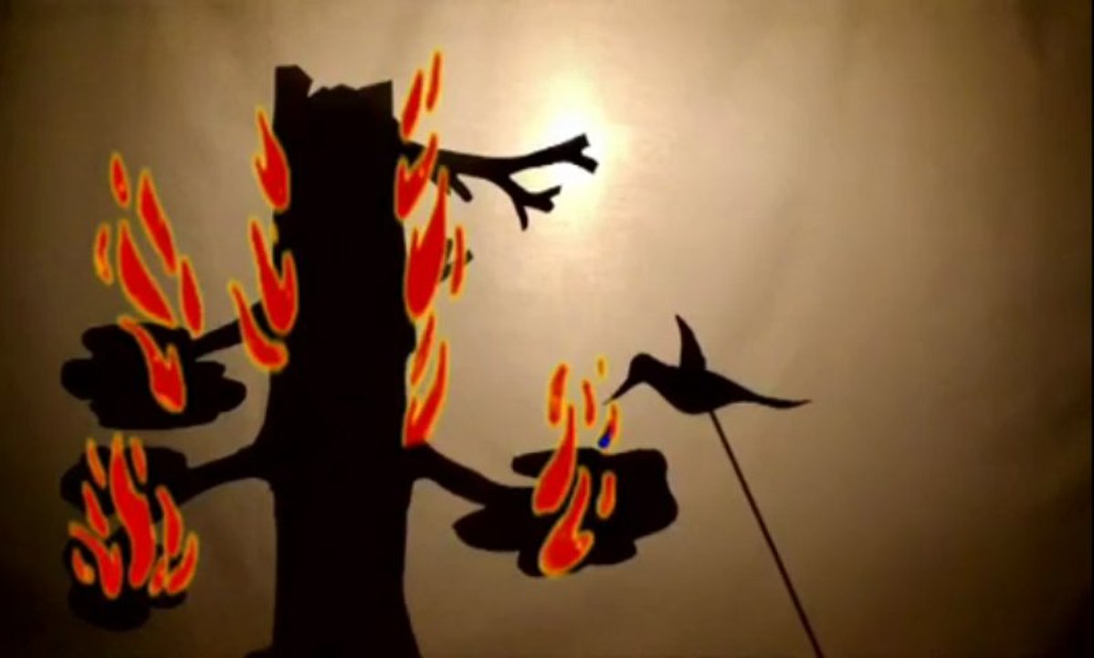 courte fable : La part du colibri