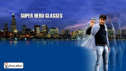 Super Hero Glasses (Black) by Sumit Chhajer - Magic Trick