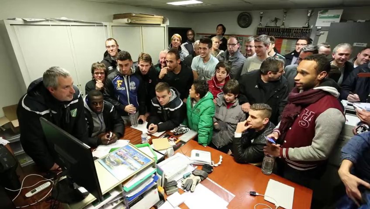 Tirage du 32ème de finale de la coupe de France à l' IC Croix