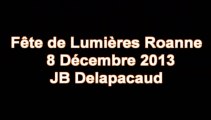 Défilé Spectacle tout en lumière à Roanne le 8 décembre 2013