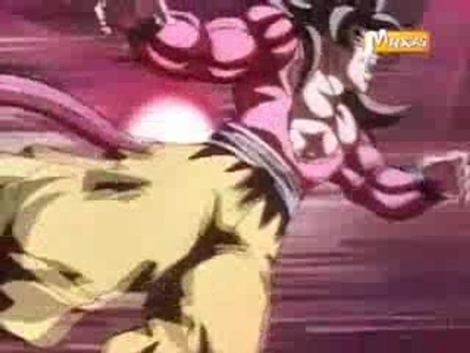 Baby Vegeta VS Goku SSJ4