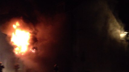 Incendie avenue de la Gare à Concarneau