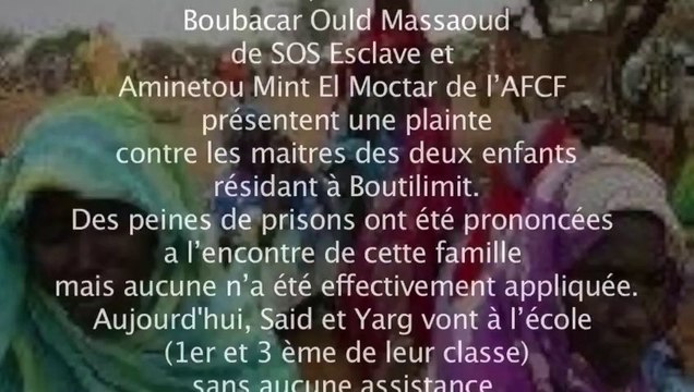 Biram Dah Abeid, lauréat du PRIX DES NATIONS UNIES POUR LA CAUSE DES DROITS DE L’HOMME 2013