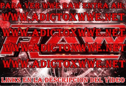 Ver WWE Raw En Vivo Gratis Por Internet 9 de Diciembre 2013