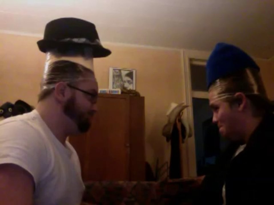 Concours de gonflage de capote sur la tête