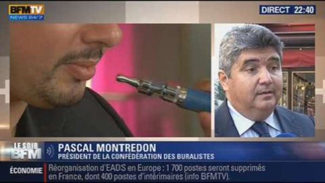 Le Soir BFM: La e-cigarette est une concurrence déloyale pour les buralistes - 09/12 3/5