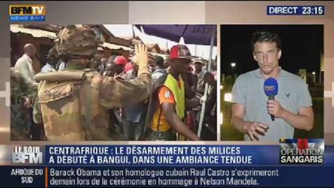 Le Soir BFM: Centrafrique: la mission de l'armée française est-elle impossible ? - 09/12 5/5