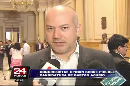 Gastón Acurio no descartó postular a la presidencia en los comicios del 2016