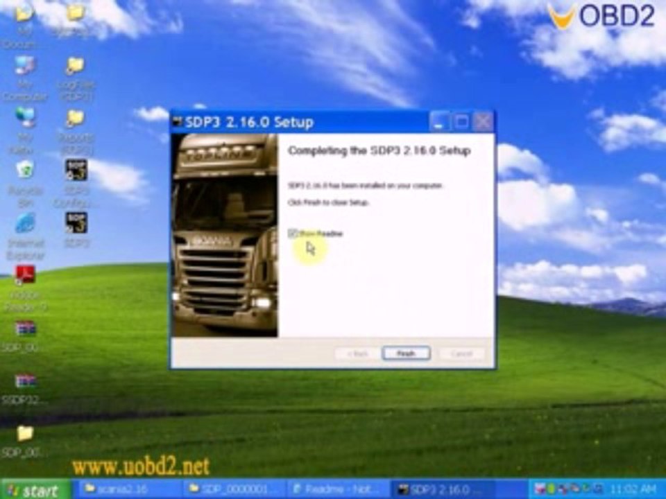 How to setup Scania VCI 2 SDP3 V2.16 Truck Diagnostic Tool Newest Version