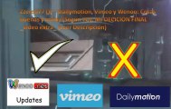 Zzerod77 ()( – Dailymotion, Vimeo y Wenoo: Cosas buenas y malas (Según YO), MI DECICIÓN FINAL _video extra_ (Leer Descripción)