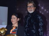 Amitabh Bachchan Unveils Mary Koms Autobiography