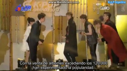 [ESP] [130213] B.A.P - Premio Rookie @ GAON