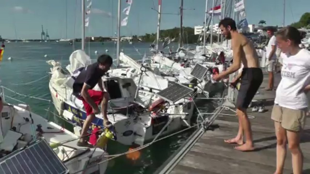 Arrivée de Florian Mausy (20e Série) - 9 décembre 2013
