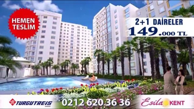 Esila Kent 2+1 Reklam Filmi kadincaemlak.com ilhan ÇAMKARA