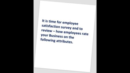 Employee satisfaction and overall business outcomes | How related are these?