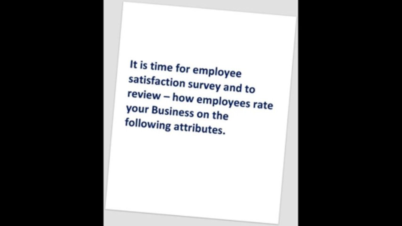 Employee satisfaction and overall business outcomes | How related are these?