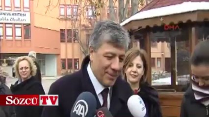 Mustafa Balbay kızını okula bıraktı