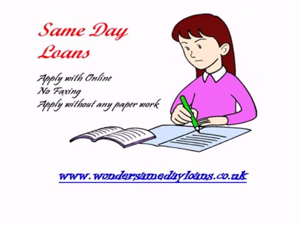 Same Day Loans @ http://www.wondersamedayloans.co.uk