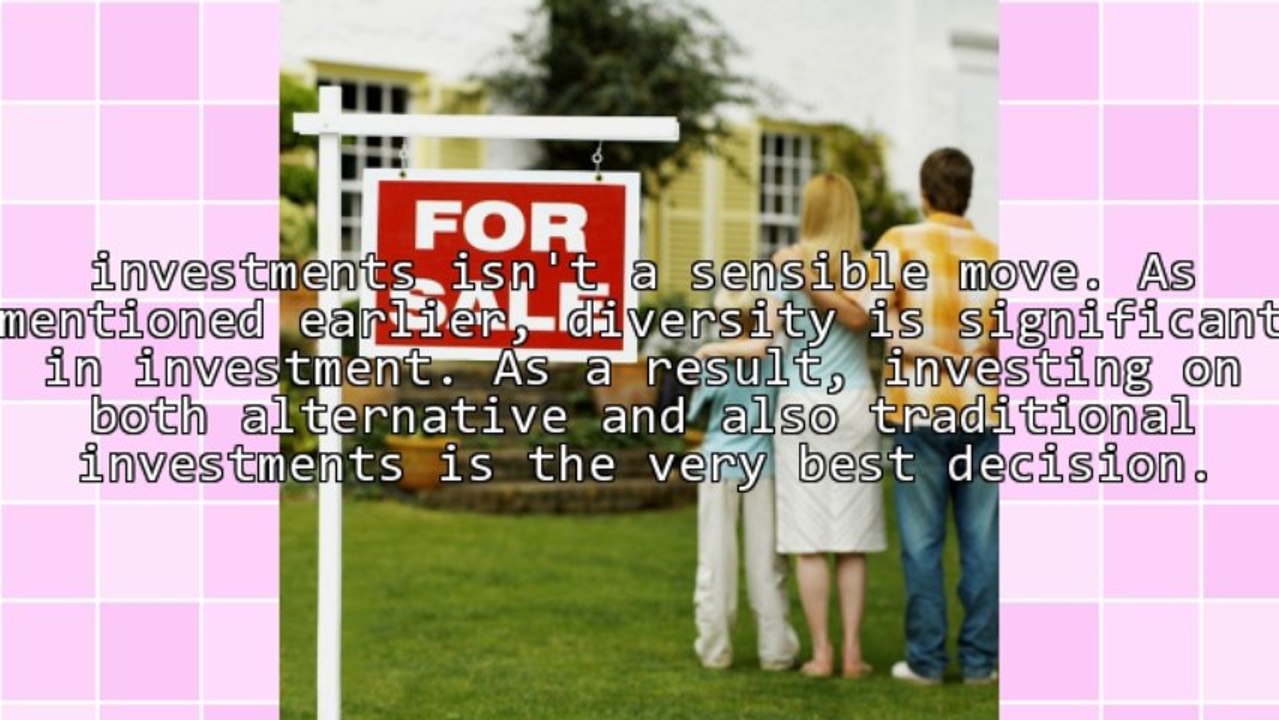 Achieve Fiscal Stability As Well As Independence With Alternative Investment Products